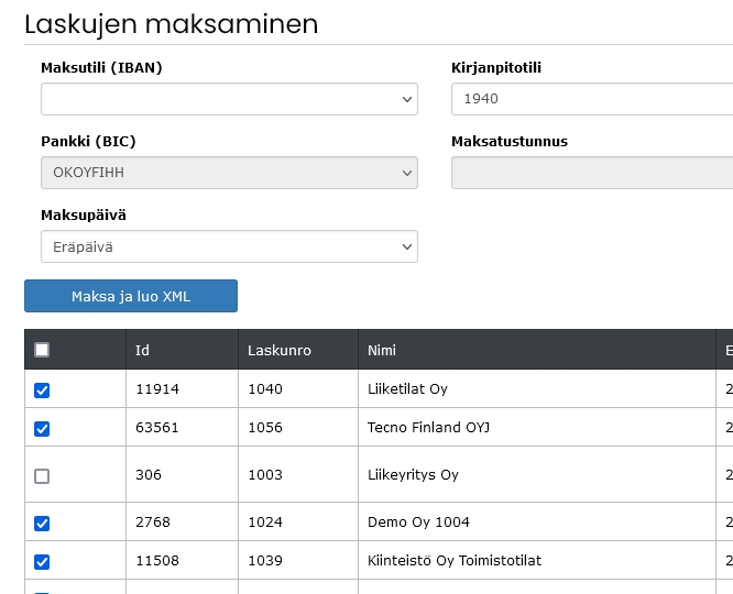 Maksaminen