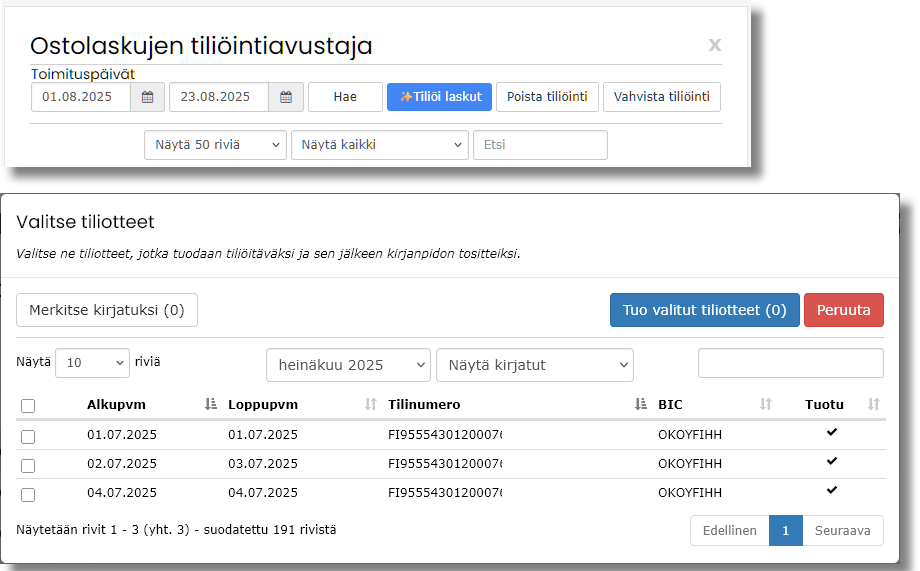 Tiliöinti - Google Gemini AI teköälyavustaja